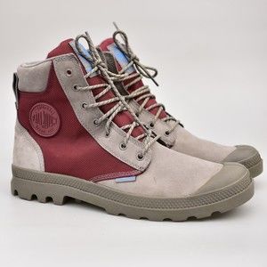 Palladium Pampa Sport Cuff WPN Gray  Waterproof Boots 73234-001 Mens Size 11.5